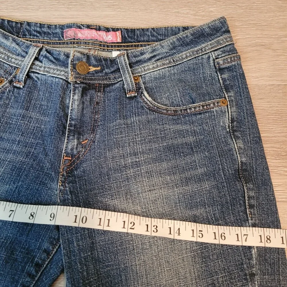 Vtg Levi's 518 Superlow Bootcut Jeans Y2K Size 9 - Picture 6 of 9